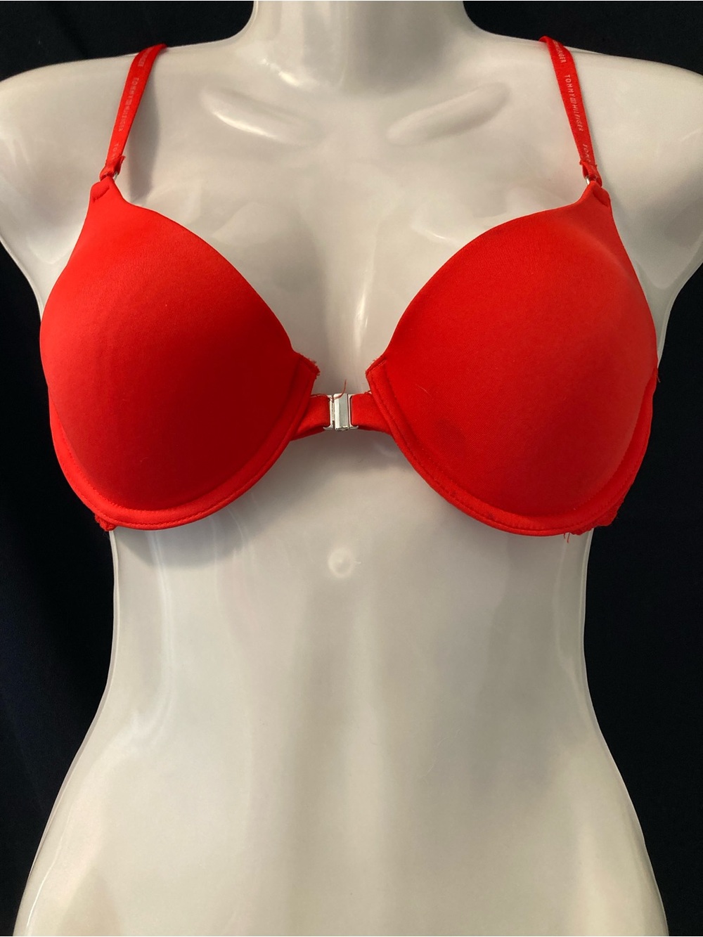 Tommy Hilfiger Red Padded Bra 34C